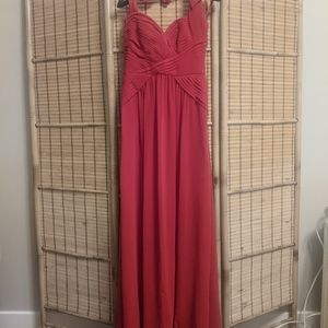 BCBG Long Red Dress